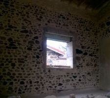 Joints terminés, après sablage.