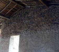 Mur de séparation mezzanine - grenier.