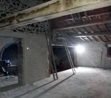 Tout est rebouché et jointé.