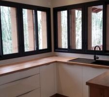 Vue sur la forêt... de quoi trouver l'inspiration pour concocter de bons petits plats