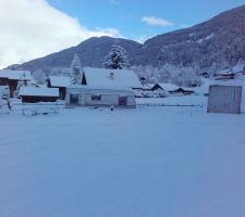 Jolie chute de neige : tout beau, il y en a pas mal !