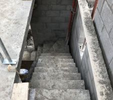 Escalier fini