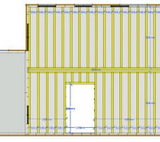 R1 avec projection solives plafond