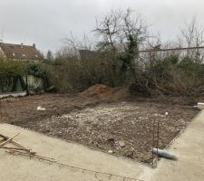 Arrière / espace terrasse