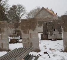 &Eacute;l&eacute;vation mur RDC