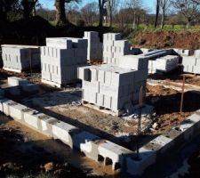 &Ccedil;a prend forme...J'esp&egrave;re qu'il n'y aura pas trop de pluie la semaine prochaine ;-)