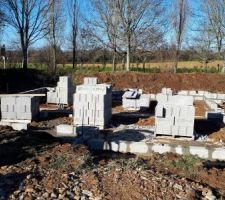 &Ccedil;a prend forme...J'esp&egrave;re qu'il n'y aura pas trop de pluie la semaine prochaine ;-)