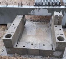 Détail de la trappe d'accès au vide sanitaire
