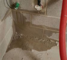 Infiltration d'eau