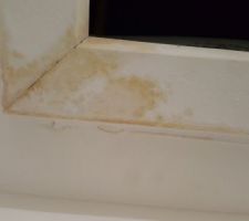 Infiltration d'eau au niveau de la trappe du grenier