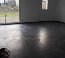 Carrelage terminé