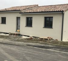 04.02.2019 notre façade est terminée on est trop content !!!