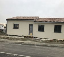 04.02.2019 notre façade est terminée on est trop content !!!