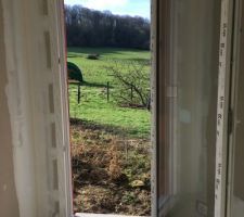 Enduit ( vue salle à manger )