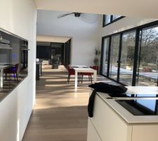 Salon, séjour, cuisine