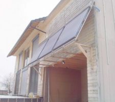 Panneau solaire thermique à tubes sous vide