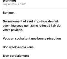 Bientôt la fin !!!! Nous sommes impatients de la date ...