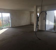 Chape liquide coul&eacute;e