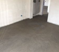 Chape liquide coul&eacute;e