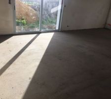 Chape liquide coul&eacute;e