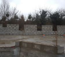 El&eacute;vation murs