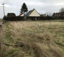 Vue Est (arrière de la maison)