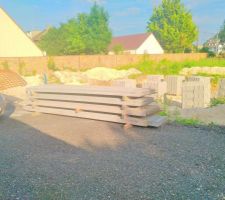 Livraison poutre béton