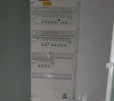 Mise en place du tableau électrique