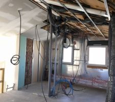 Travaux de cloisons