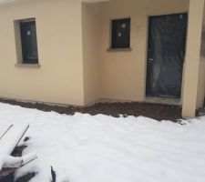 La maison sous la neige