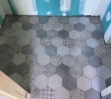 Carrelage salle d'eau
