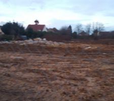 Travaux de  Lotissement en cour