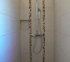 Douche fonctionnelle