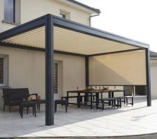 Pergola bioclimatique