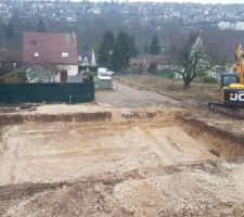 Terrassement fait en une journée