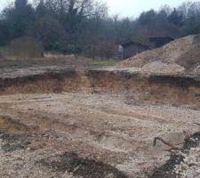 Terrassement fait en une journée