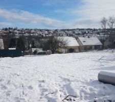 Le temps a d&eacute;cid&eacute; de d&eacute;caler le d&eacute;but des travaux mais il faut avouer que c?est beau ??