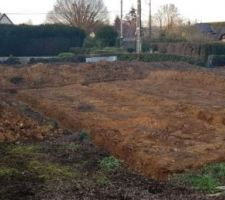 Terrassement fait
