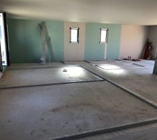 Implantation des cloisons