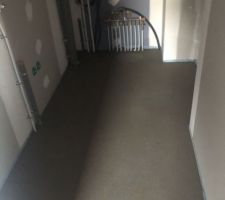 15 & 16/02/2019 : chape plancher chauffant