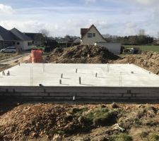 Dalle vue arri&egrave;re maison