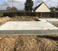 Dalle vue fa&ccedil;ade de la maison