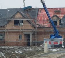 Couverture toiture en cours