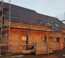 Couverture toiture en cours