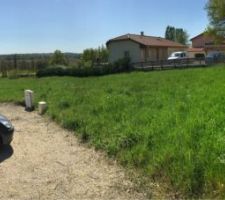 Début du terrassement dernière semaine de novembre 2017 le projet commence enfin après 1 an de démarche pour lancer le projet.