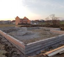 Ma&ccedil;onnerie du terre plein