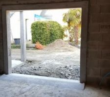 Vue du garage
