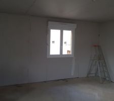 Avanc&eacute;e du Placo jour 2