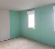 Avanc&eacute;e du Placo jour 2