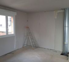 Avanc&eacute;e du Placo jour 2